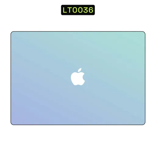 Premium Plain Colors Laptops Skin - Wholesale | Nexa Skins — LT0036 - Plain Colors Raw Skins (gradient, pastel, blue)