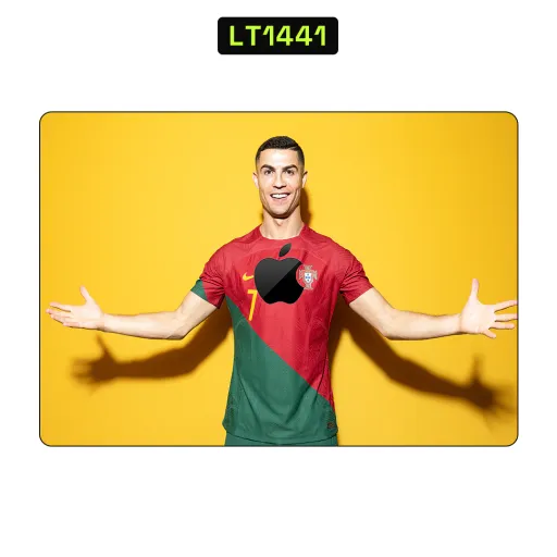Premium Sport Laptops Skin - Wholesale | Nexa Skins — LT1441 - Sport Raw Skins (ronaldo, soccer, football)