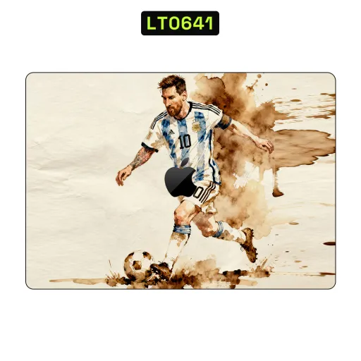 Premium Sport Laptops Skin - Wholesale | Nexa Skins — LT0641 - Sport Raw Skins (messi, soccer, football)