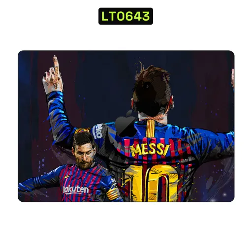 Premium Sport Laptops Skin - Wholesale | Nexa Skins — LT0643 - Sport Raw Skins (football, soccer, messi)