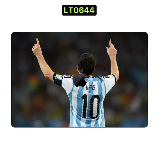 Premium Sport Laptops Skin - Wholesale | Nexa Skins — LT0644 - Sport Raw Skins (messi, soccer, argentina)