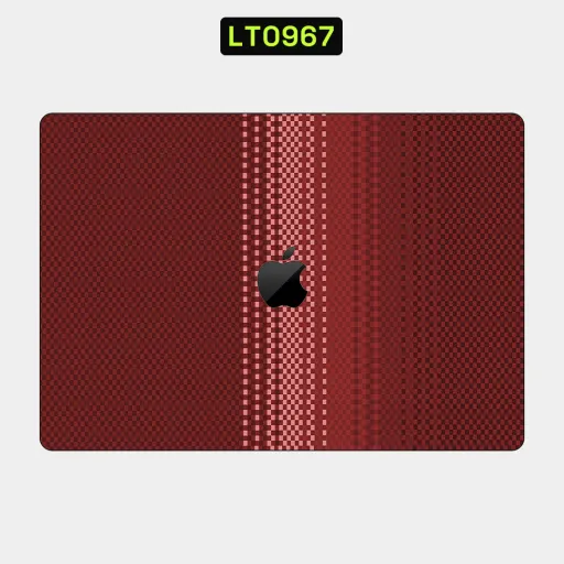 Premium Strip Lines Laptops Skin - Wholesale | Nexa Skins — LT0967 - Strip Lines Raw Skins (red, stripe, checkered)