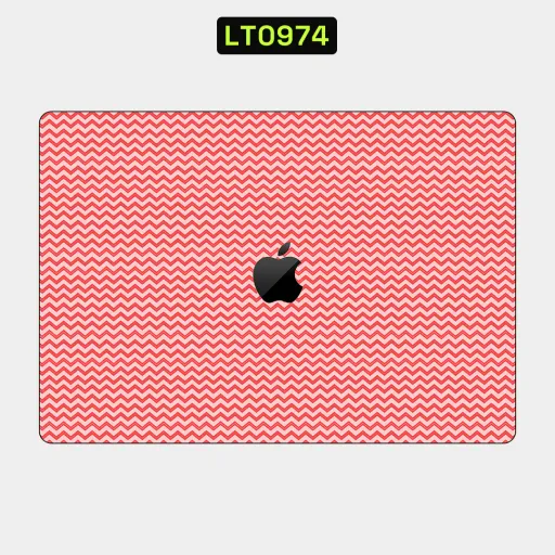 Premium Strip Lines Laptops Skin - Wholesale | Nexa Skins — LT0974 - Strip Lines Raw Skins (red, pink, chevron)