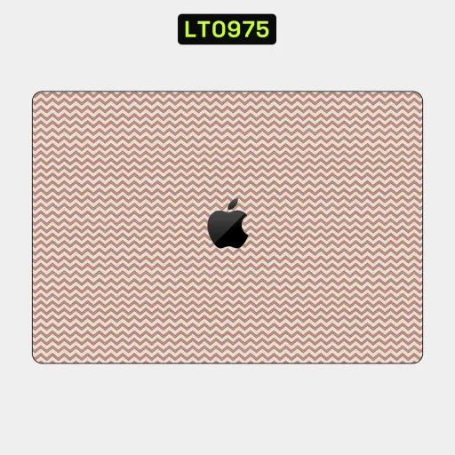 Premium Strip Lines Laptops Skin - Wholesale | Nexa Skins — LT0975 - Strip Lines Raw Skins (chevron, zigzag, pink)