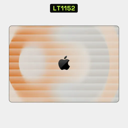 Premium Strip Lines Laptops Skin - Wholesale | Nexa Skins — LT1152 - Strip Lines Raw Skins (stripes, orange, white)