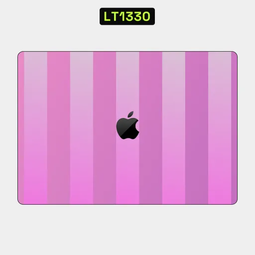 Premium Strip Lines Laptops Skin - Wholesale | Nexa Skins — LT1330 - Strip Lines Raw Skins (pink, stripes, vertical stripes)
