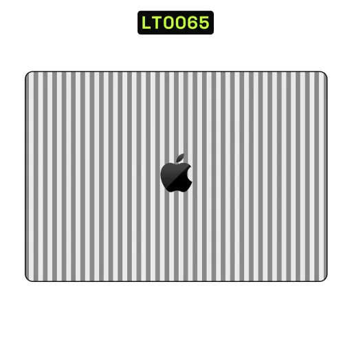 Premium Strip Lines Laptops Skin - Wholesale | Nexa Skins — LT0065 - Strip Lines Raw Skins (stripes, vertical lines, grey)