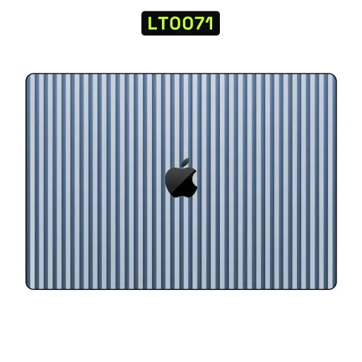 Premium Strip Lines Laptops Skin - Wholesale | Nexa Skins — LT0071 - Strip Lines Raw Skins (stripes, blue, vertical lines)