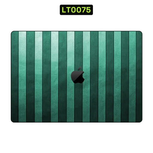 Premium Strip Lines Laptops Skin - Wholesale | Nexa Skins — LT0075 - Strip Lines Raw Skins (green, stripes, vertical stripes)
