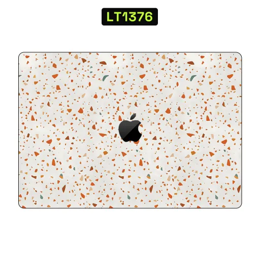 Premium Terrazzo Laptops Skin - Wholesale | Nexa Skins — LT1376 - Terrazzo Raw Skins (stone, minimalist, white)