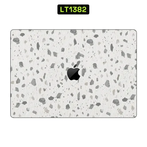 Premium Terrazzo Laptops Skin - Wholesale | Nexa Skins — LT1382 - Terrazzo Raw Skins (grey, stone, minimalist)