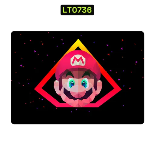 Premium Video Games Laptops Skin - Wholesale | Nexa Skins — LT0736 - Video Games Raw Skins (mario, polygon, geometric)