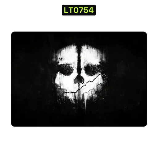 Premium Video Games Laptops Skin - Wholesale | Nexa Skins — LT0754 - Video Games Raw Skins (skull, ghost, black and white)