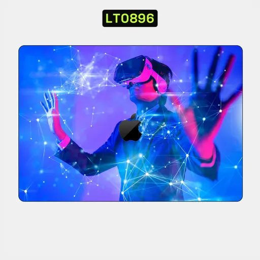 Premium Video Games Laptops Skin - Wholesale | Nexa Skins — LT0896 - Video Games Raw Skins (vr headset, cyberpunk, futuristic)