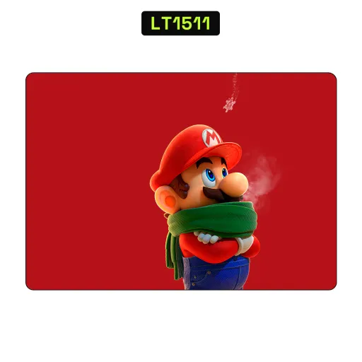 Premium Video Games Laptops Skin - Wholesale | Nexa Skins — LT1511 - Video Games Raw Skins (mario, nintendo, red)