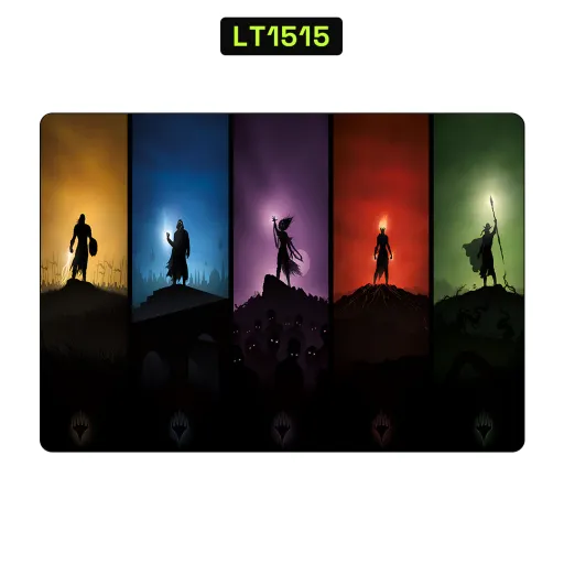Premium Video Games Laptops Skin - Wholesale | Nexa Skins — LT1515 - Video Games Raw Skins (magic the gathering, fantasy, mana colors)