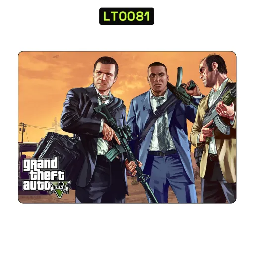 Premium Video Games Laptops Skin - Wholesale | Nexa Skins — LT0081 - Video Games Raw Skins (gta, rockstar, action)