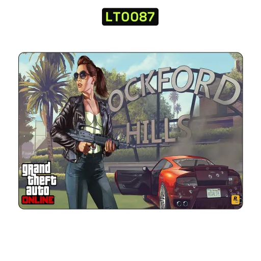 Премиальный скин Video Games для Laptops — оптом | Nexa Skins — LT0087 - Video Games Raw Skins (gta, rockstar, action)