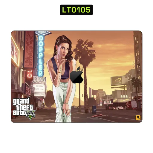 Premium Video Games Laptops Skin - Wholesale | Nexa Skins — LT0105 - Video Games Raw Skins (grand theft auto, gta v, gaming)