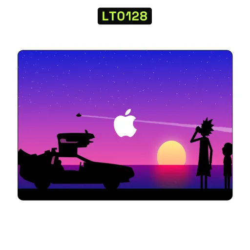 Premium Video Games Laptops Skin - Wholesale | Nexa Skins — LT0128 - Video Games Raw Skins (cartoon, sunset, purple)