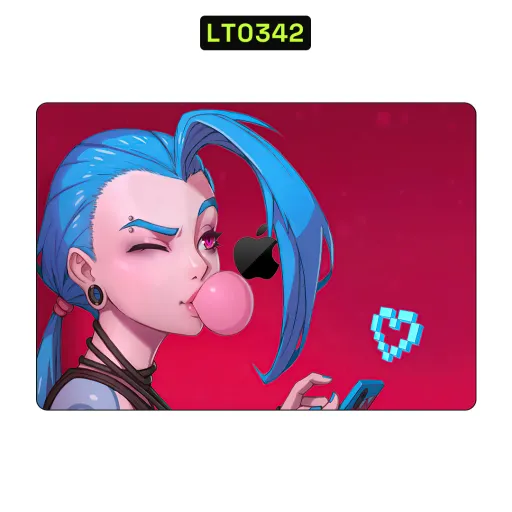 Premium Video Games Laptops Skin - Wholesale | Nexa Skins — LT0342 - Video Games Raw Skins (jinx, league of legends, anime)