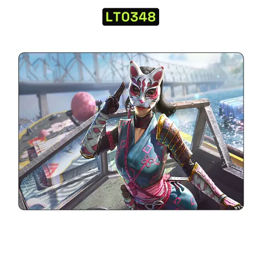 Premium Video Games Laptops Skin - Wholesale | Nexa Skins — LT0348 - Video Games Raw Skins (gamer, fox mask, anime)