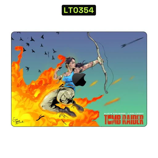 Premium Video Games Laptops Skin - Wholesale | Nexa Skins — LT0354 - Video Games Raw Skins (tomb raider, action, adventure)
