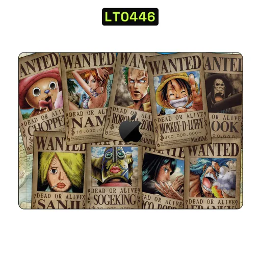 Premium Video Games Laptops Skin - Wholesale | Nexa Skins — LT0446 - Video Games Raw Skins (anime, manga, wanted posters)