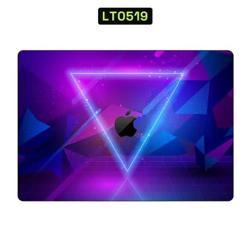 Premium Video Games Laptops Skin - Wholesale | Nexa Skins — LT0519 - Video Games Raw Skins (neon, triangle, cyberpunk)