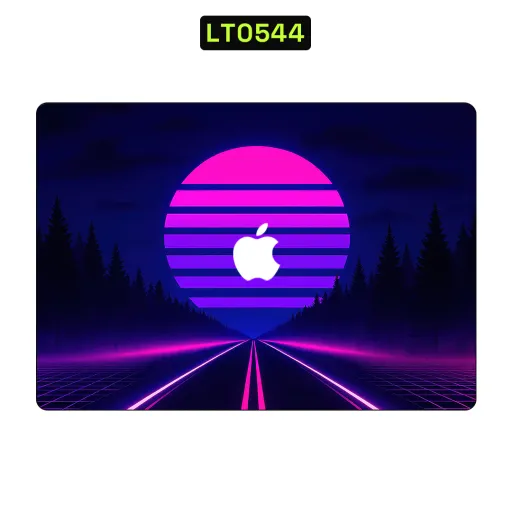Premium Video Games Laptops Skin - Wholesale | Nexa Skins — LT0544 - Video Games Raw Skins (synthwave, retrofuturism, neon)