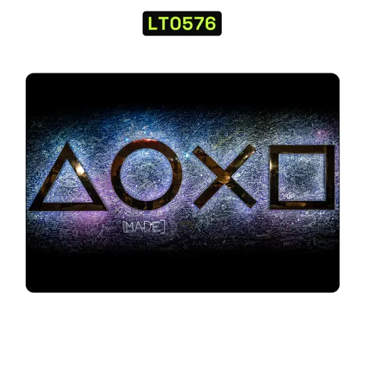 Premium Video Games Laptops Skin - Wholesale | Nexa Skins — LT0576 - Video Games Raw Skins (playstation, symbols, gaming)