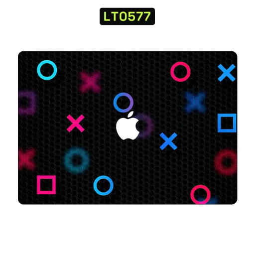 Premium Video Games Laptops Skin - Wholesale | Nexa Skins — LT0577 - Video Games Raw Skins (playstation, gaming, symbols)