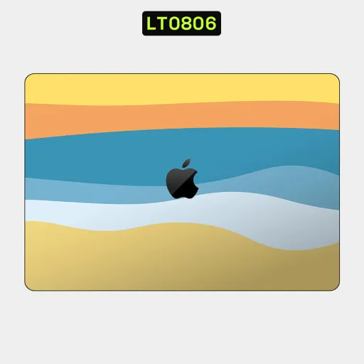 Premium Waves Laptops Skin - Wholesale | Nexa Skins — LT0806 - Waves Raw Skins (beach, sunset, ocean)
