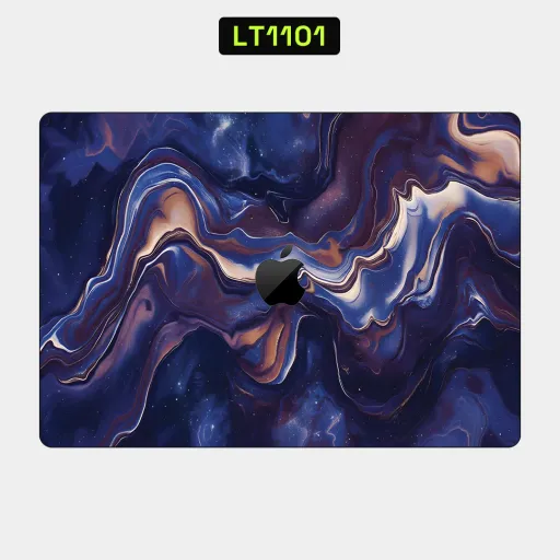 Premium Waves Laptops Skin - Wholesale | Nexa Skins — LT1101 - Waves Raw Skins (blue, marble, swirls)