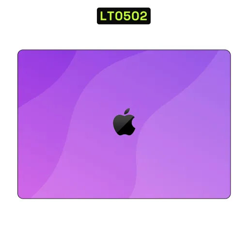 Premium Waves Laptops Skin - Wholesale | Nexa Skins — LT0502 - Waves Raw Skins (purple, violet, gradient)