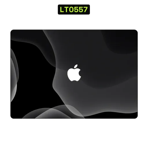 Premium Waves Laptops Skin - Wholesale | Nexa Skins — LT0557 - Waves Raw Skins (black, gray, abstract)