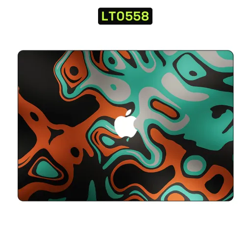 Premium Waves Laptops Skin - Wholesale | Nexa Skins — LT0558 - Waves Raw Skins (abstract, fluid, swirl)