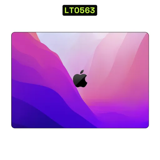 Premium Waves Laptops Skin - Wholesale | Nexa Skins — LT0563 - Waves Raw Skins (gradient, purple, pink)