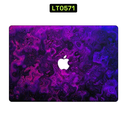 Premium Waves Laptops Skin - Wholesale | Nexa Skins — LT0571 - Waves Raw Skins (purple, magenta, fluid)