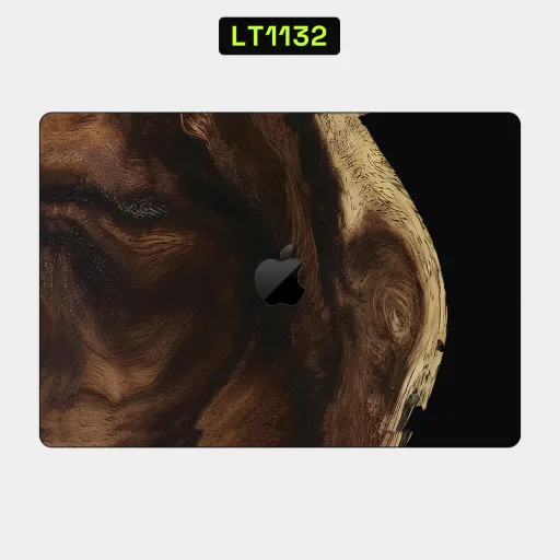 Premium Wood Laptops Skin - Wholesale | Nexa Skins — LT1132 - Wood Raw Skins (brown, epoxy, natural)