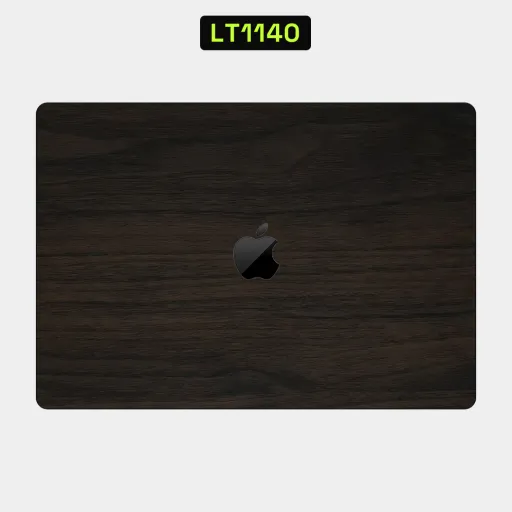 Premium Wood Laptops Skin - Wholesale | Nexa Skins — LT1140 - Wood Raw Skins (dark brown, wood grain, matte)