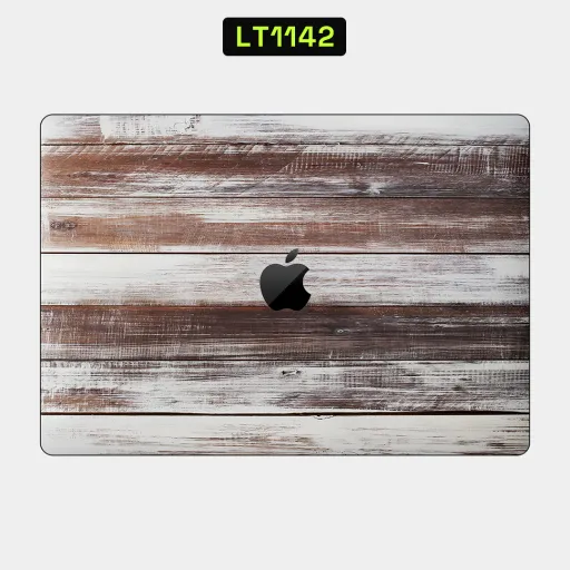 Premium Wood Laptops Skin - Wholesale | Nexa Skins — LT1142 - Wood Raw Skins (rustic, distressed, planks)