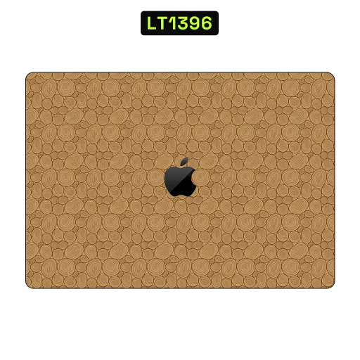 Premium Wood Laptops Skin - Wholesale | Nexa Skins — LT1396 - Wood Raw Skins (brown, tree rings, natural)