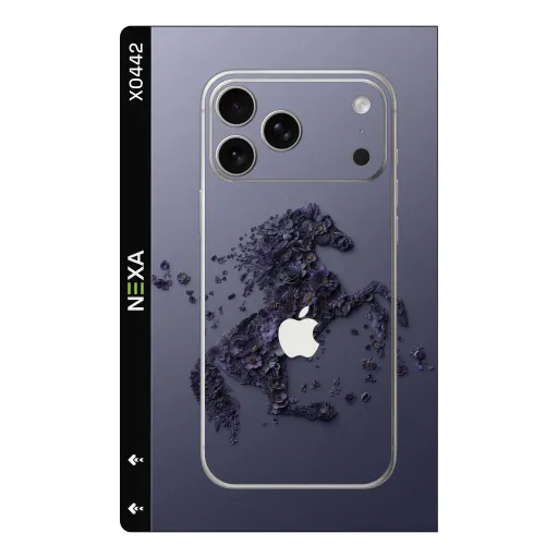 سكن Animals بريميوم لأجهزة Phones - بيع بالجملة | Nexa Skins — X0442 - Animals (floral, horse, matte)