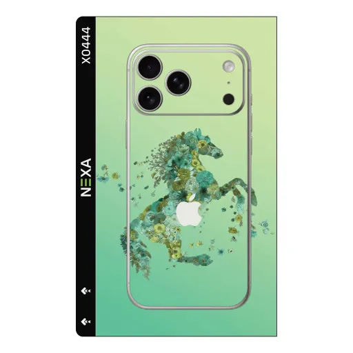 Premium Animals Phones Skin - Wholesale | Nexa Skins — X0444 - Animals (floral, horse, gradient)