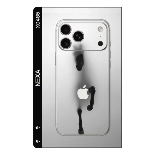 Premium Animals Phones Skin - Wholesale | Nexa Skins — X0485 - Animals (chrome, metallic, abstract)