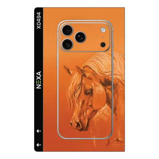 Premium Animals Phones Skin - Wholesale | Nexa Skins — X0494 - Animals (horse, orange, equestrian)