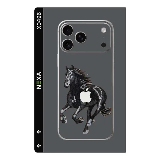 Premium Animals Phones Skin - Wholesale | Nexa Skins — X0496 - Animals (equestrian, horse, embroidered)
