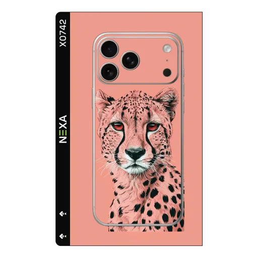 Premium Animals Phones Skin - Wholesale | Nexa Skins — X0742 - Animals (cheetah, animal print, pink)