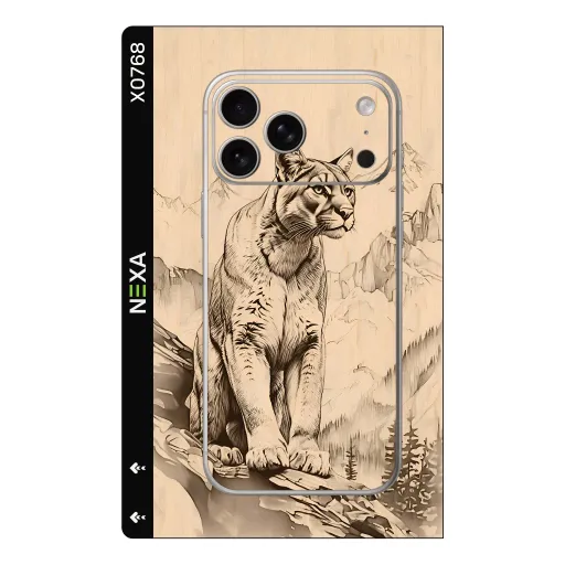 Premium Animals Phones Skin - Wholesale | Nexa Skins — X0768 - Animals (wood, mountain, cougar)
